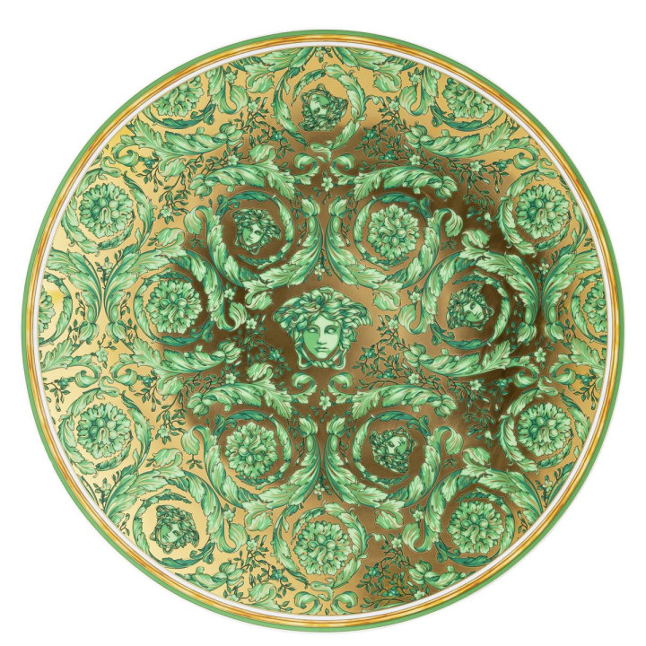 Podtalerz 30 cm Versace Christmas Medusa Garland Green