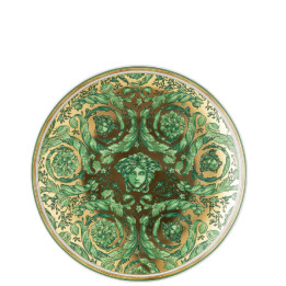 Talerz 17 cm Versace Christmas Medusa Garland Green
