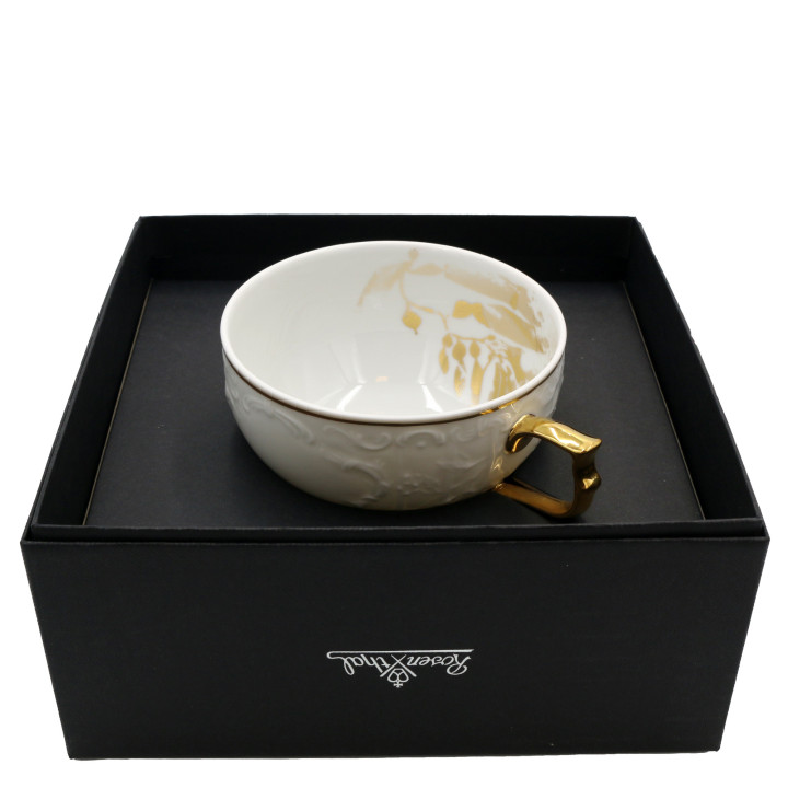 Porcelanowa filiżanka do herbaty Sanssouci Midas w opakowaniu upominkowym Rosenthal