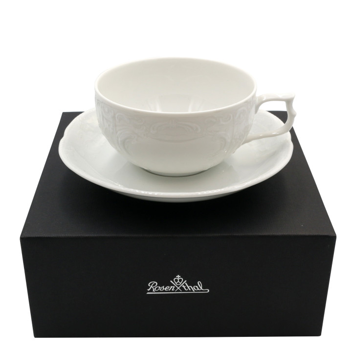 Porcelanowa filiżanka do herbaty Sanssouci White w opakowaniu upominkowym Rosenthal