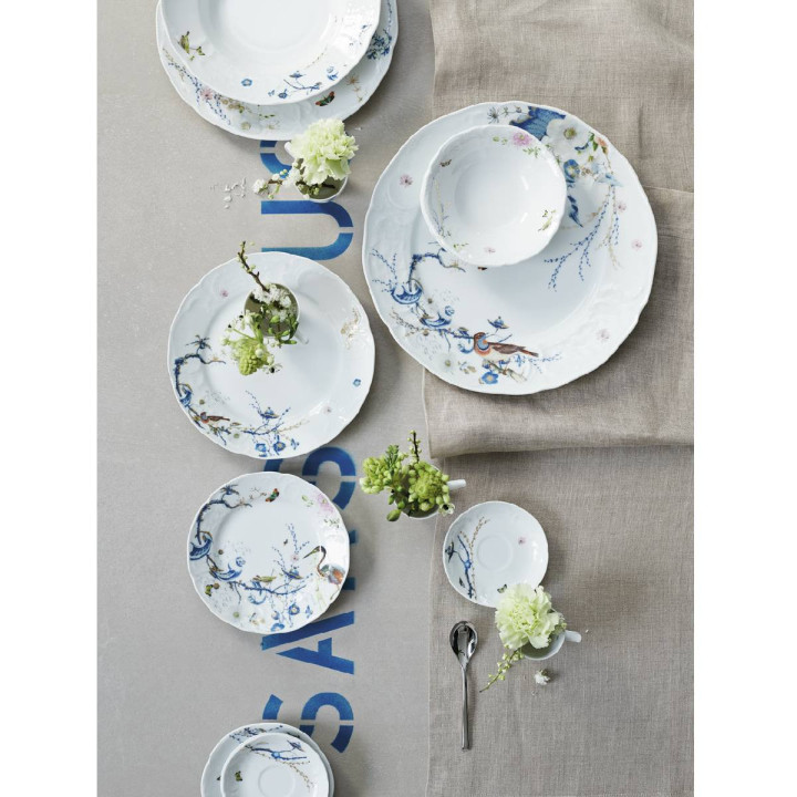 Porcelanowa filiżanka do herbaty Sanssouci Blue Rosenthal