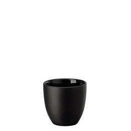 Porcelanowa filiżanka do kawy z podwójną ścianką Delicate Black Rosenthal