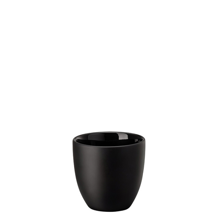 Porcelanowa filiżanka do kawy z podwójną ścianką Delicate Black Rosenthal