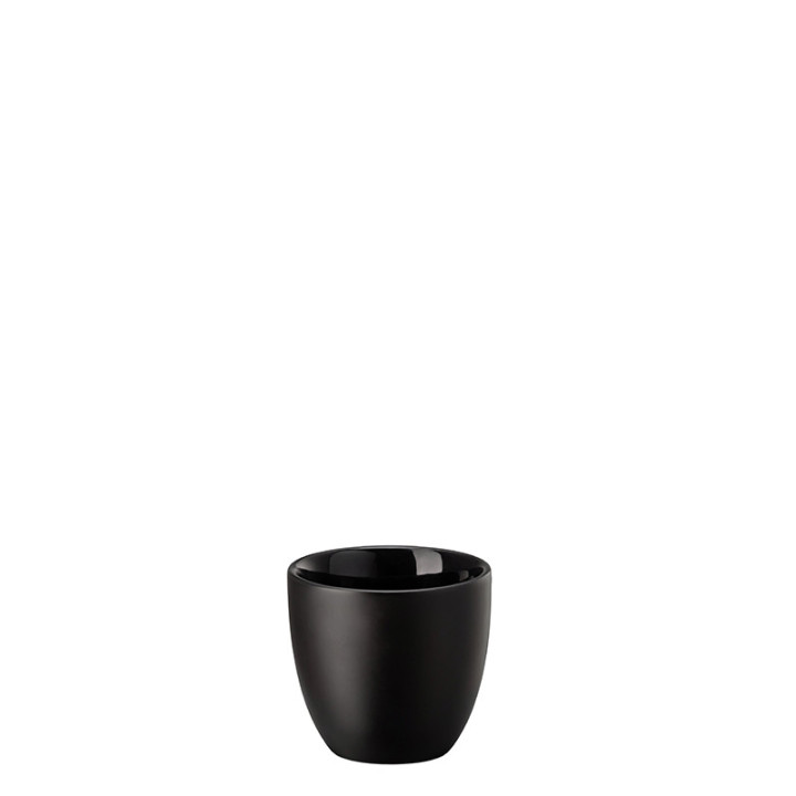 Porcelanowa filiżanka do espresso z podwójną ścianką Delicate Black Rosenthal
