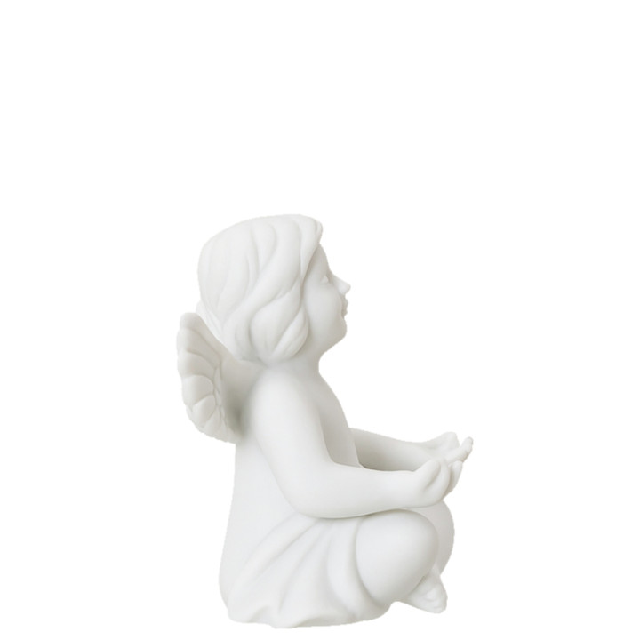 Porcelanowy anioł średni medytujący Rosenthal