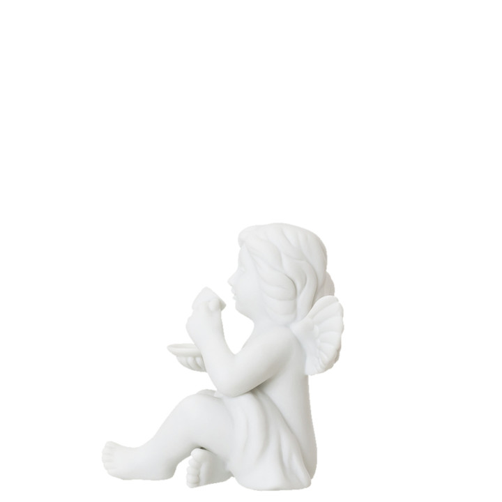 Porcelanowy anioł mały z filiżanką Rosenthal