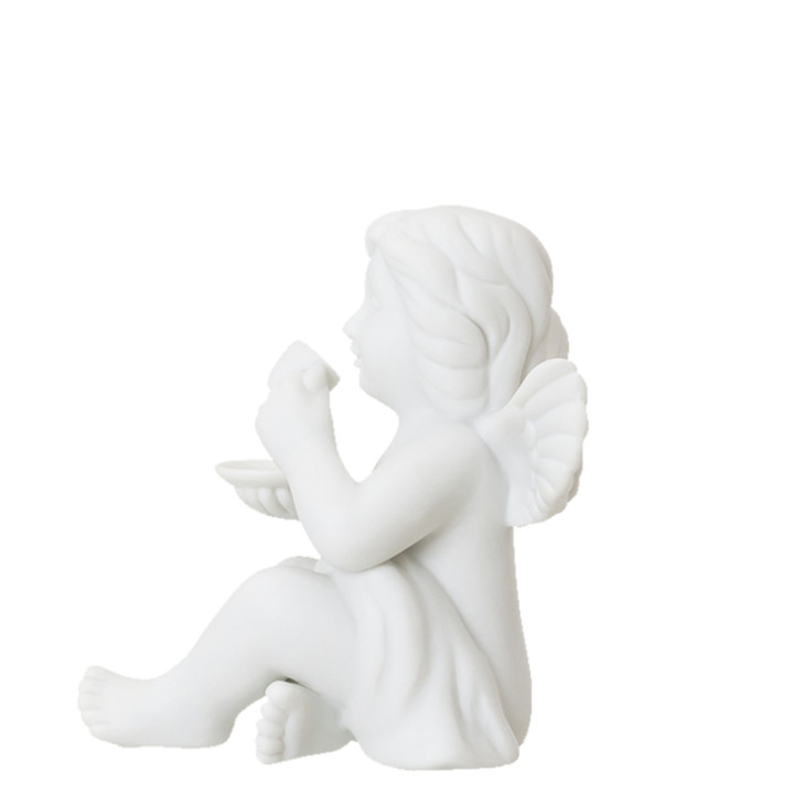Porcelanowy anioł duży z filiżanką Rosenthal