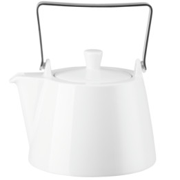 Dzbanek do herbaty Tric White