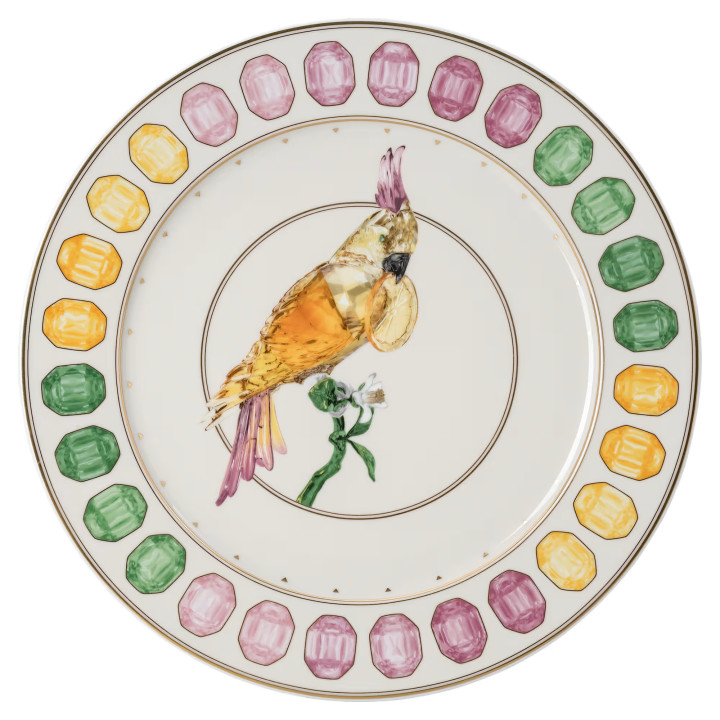 Talerz 33 cm Cockatoo Idyllia