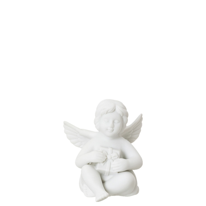Porcelanowy anioł mały z prezentem Rosenthal