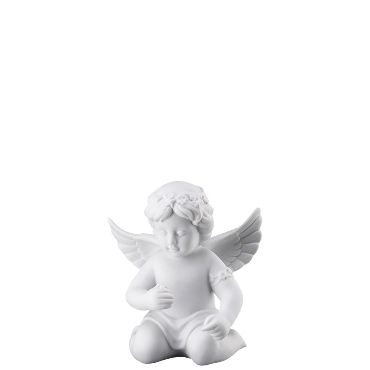 Porcelanowy anioł mały z wiankiem Rosenthal