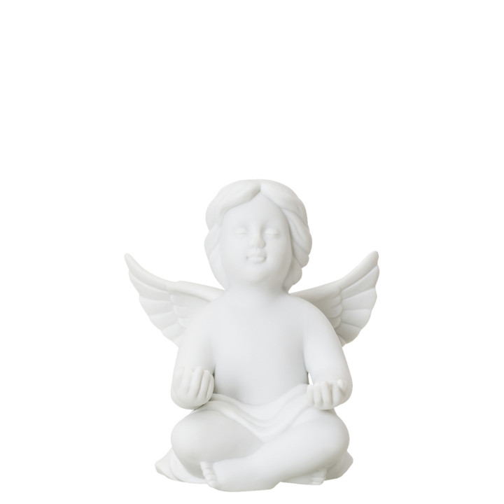 Porcelanowy anioł średni medytujący Rosenthal