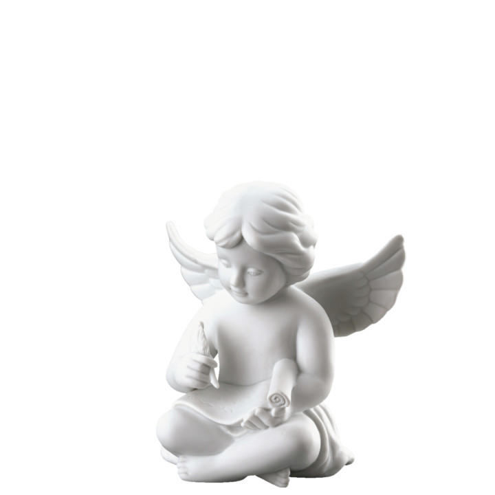 Porcelanowy anioł średni z listem Rosenthal