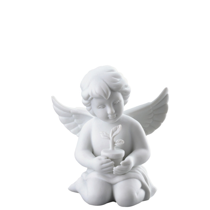 Porcelanowy anioł duży z doniczką Rosenthal