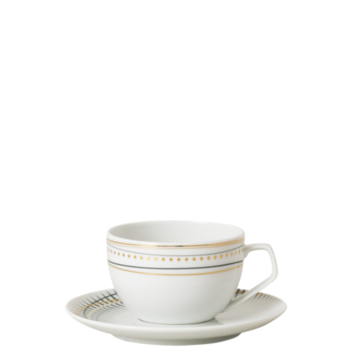 Porcelanowa filiżanka do espresso TAC Gropius Glitch Rosenthal