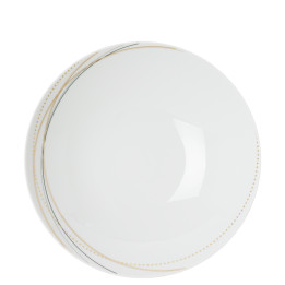 Porcelanowy talerz 24 cm głęboki TAC Gropius Glitch Rosenthal