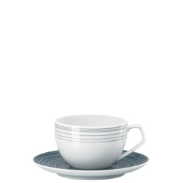Porcelanowa filiżanka do espresso TAC Gropius Stripes Rosenthal