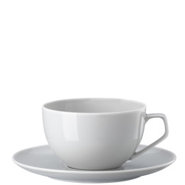 Porcelanowa filiżanka kombi TAC Sensual Gentle Grey Rosenthal