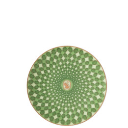 Talerz 10 cm Signum zielony