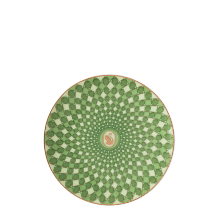 Talerz 10 cm Signum zielony