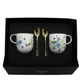 Porcelanowy zestaw kubki Brillance Wiosenny Ogród motyw 3 Rosenthal