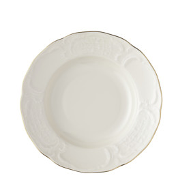 Porcelanowy talerz głęboki 23 cm Sanssouci Gold Rosenthal
