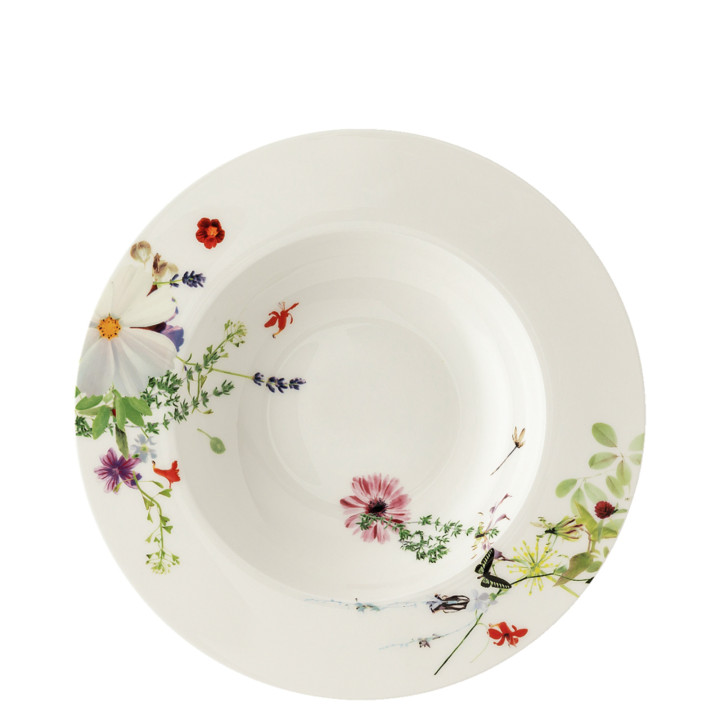 Porcelanowy talerz głęboki 23 cm Wiosenny Ogród Rosenthal