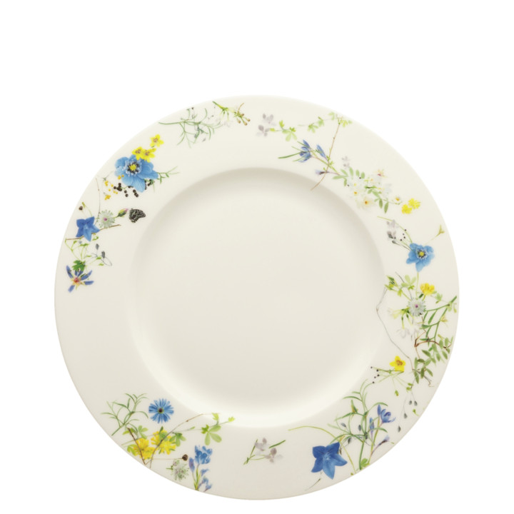 Porcelanowy talerz 23 cm Alpejski Ogród Rosenthal