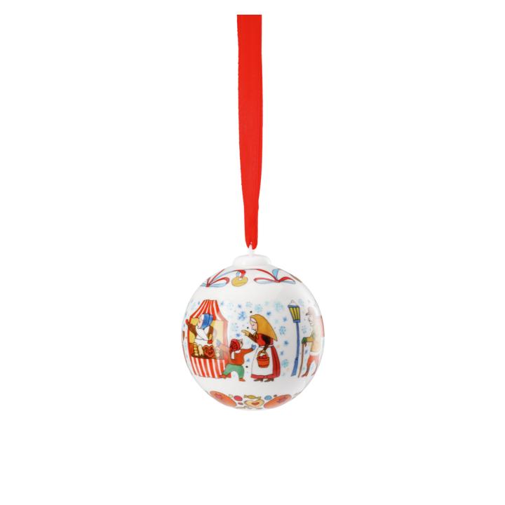Zestaw 12 mini bombek Christmas Carol