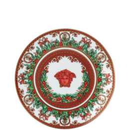 Talerz 17 cm Versace Christmas I Love Baroque