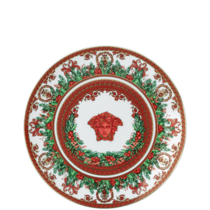 Talerz 17 cm Versace Christmas I Love Baroque