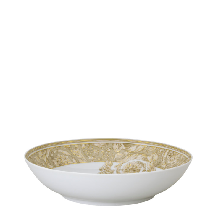 Talerz 22 cm głęboki Versace Barocco Beige