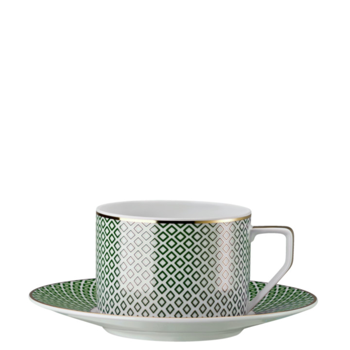 Porcelanowa filiżanka do herbaty Francis Carreau Vert Rosenthal