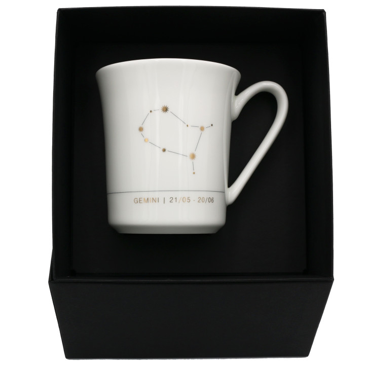 Porcelanowy kubek Znak Zodiaku Bliźnięta Rosenthal