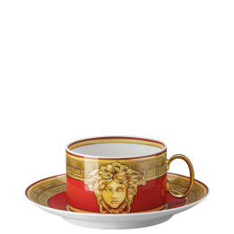 Filiżanka do herbaty Versace Medusa Amplified Golden Coin