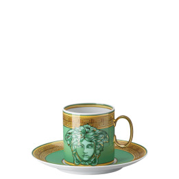 Filiżanka do kawy Versace Medusa Amplified Green Coin