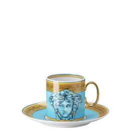 Filiżanka do kawy Versace Medusa Amplified Blue Coin