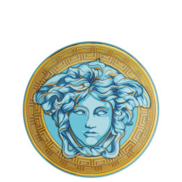 Talerz 17 cm Versace Medusa Amplified Blue Coin