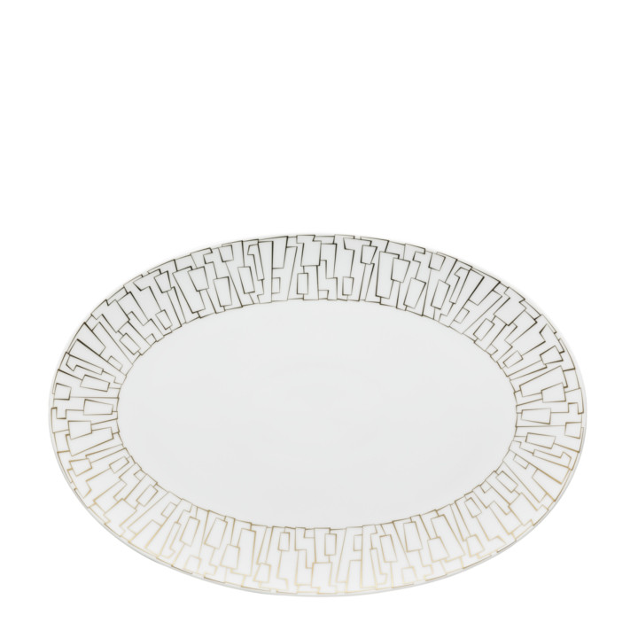 Porcelanowy półmisek 34 cm TAC Skin Gold Rosenthal