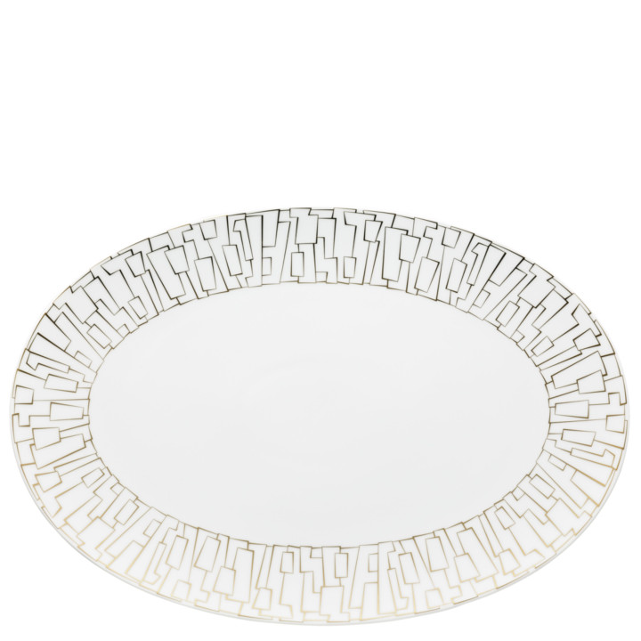 Porcelanowy półmisek 38 cm TAC Skin Gold Rosenthal