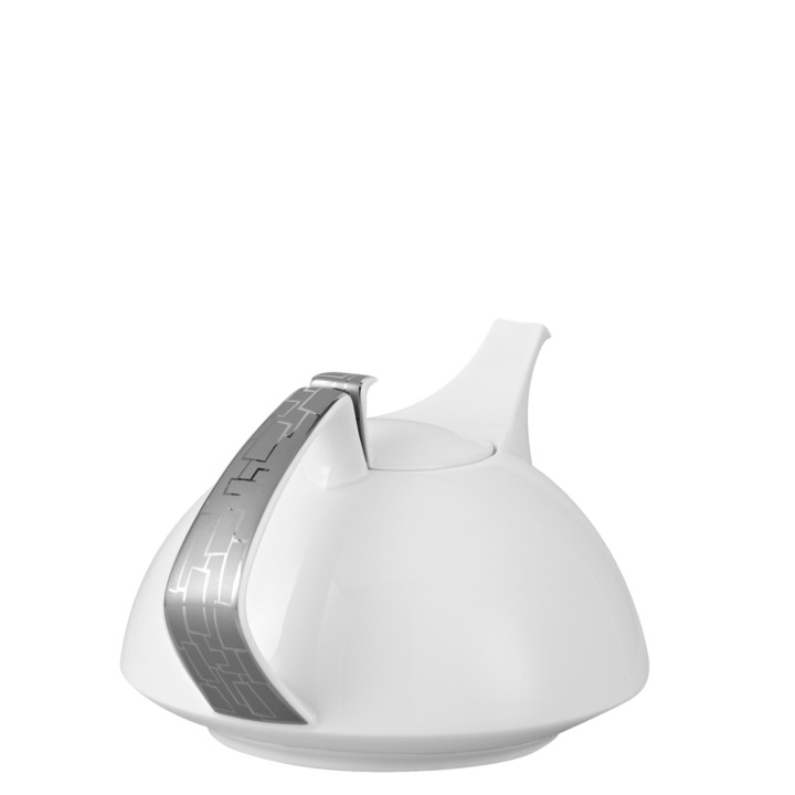 Porcelanowy dzbanek do herbaty TAC Skin Platin Rosenthal