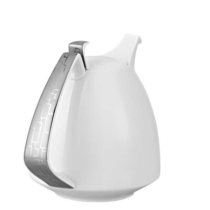 Porcelanowy dzbanek do kawy TAC Skin Platin Rosenthal