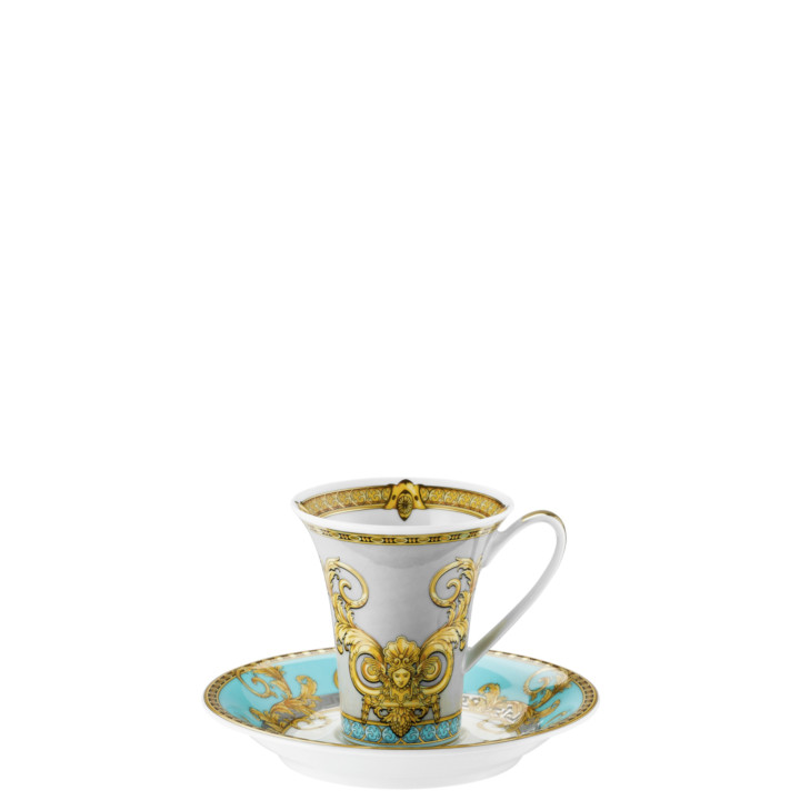 Zestaw filiżanek do espresso Versace Prestige Gala Le Bleu