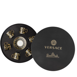 Zestaw filiżanek do espresso Virtus Gala Black