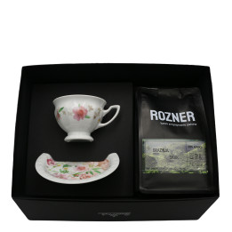 Zestaw filiżanka do kawy Maria Róża Rosenthal i kawa "Rozner" 250 g.