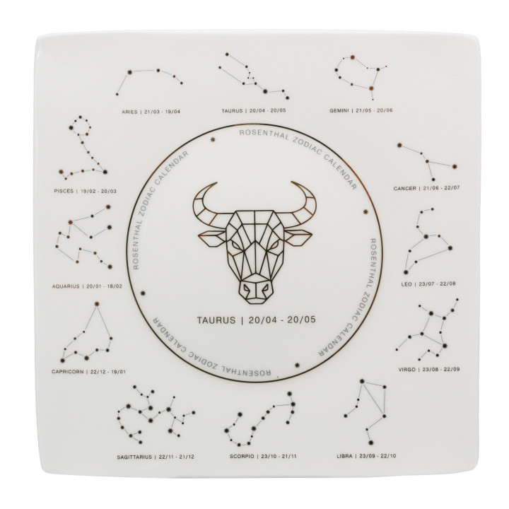 Porcelanowy talerz Znak Zodiaku Byk Rosenthal
