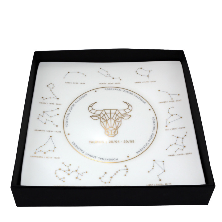 Porcelanowy talerz Znak Zodiaku Byk Rosenthal