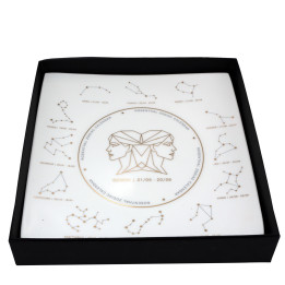 Porcelanowy talerz Znak Zodiaku Bliźnięta Rosenthal
