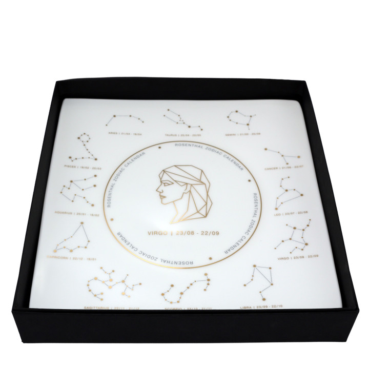 Porcelanowy talerz Znak Zodiaku Panna Rosenthal