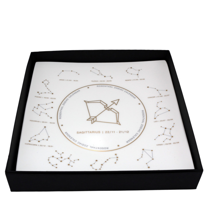 Porcelanowy talerz Znak Zodiaku Strzelec Rosenthal